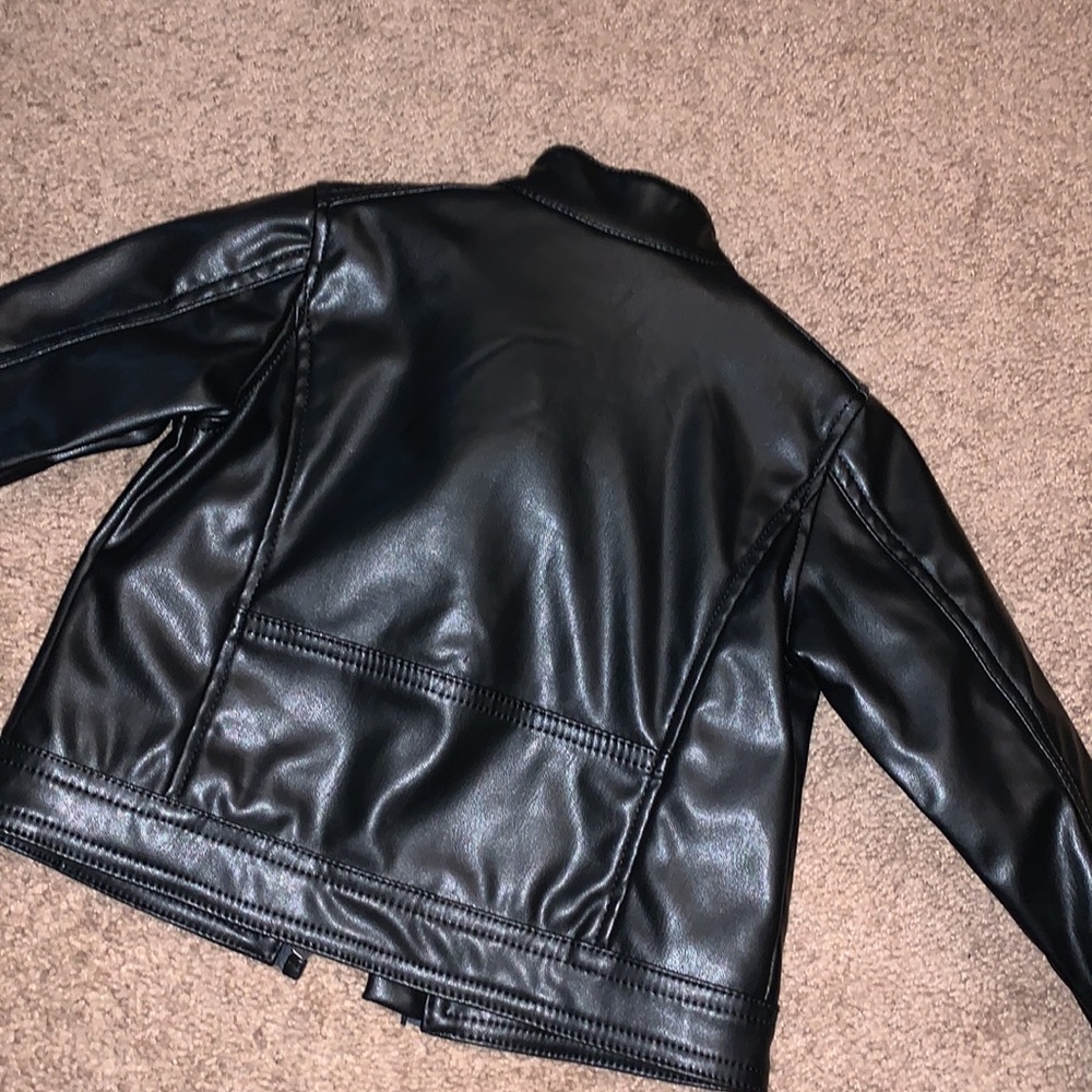 H&M Faux Leather Coat - Picture 4 of 5